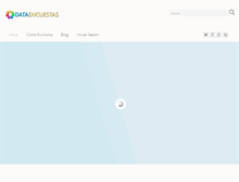 Tablet Screenshot of dataencuestas.com